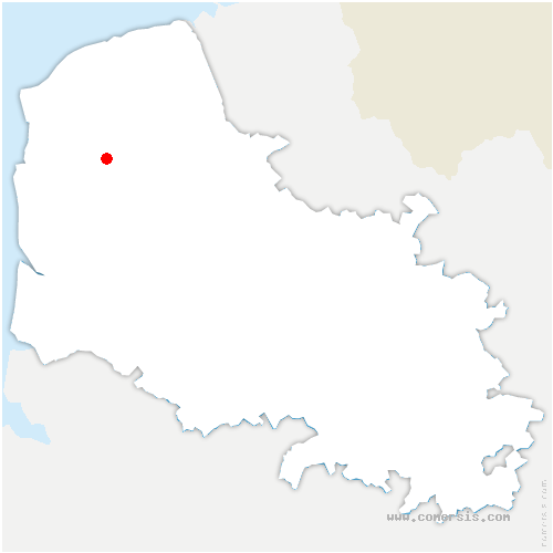 carte de localisation de Nabringhen