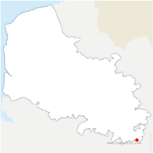 carte de localisation de Neuville-Bourjonval