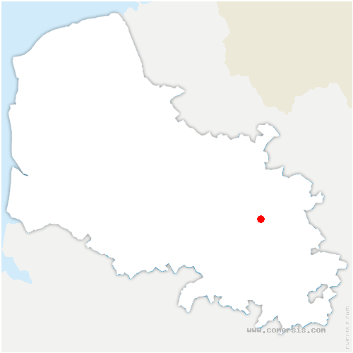 carte de localisation de Neuville-Saint-Vaast