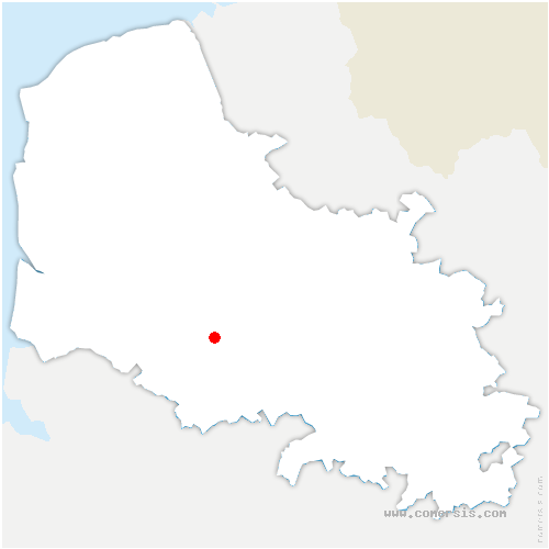 carte de localisation de Noyelles-lès-Humières