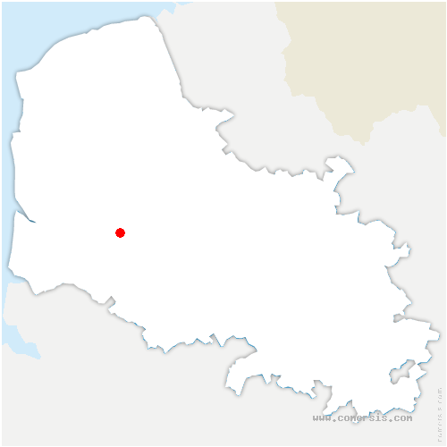 carte de localisation de Royon