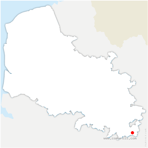 carte de localisation de Ruyaulcourt