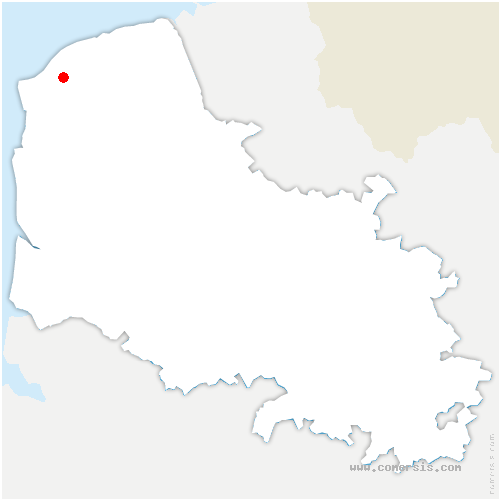 carte de localisation de Saint-Inglevert