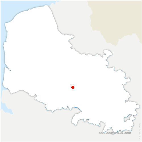 carte de localisation de Saint-Michel-sur-Ternoise