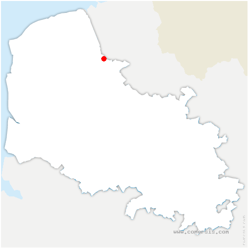 carte de localisation de Saint-Omer
