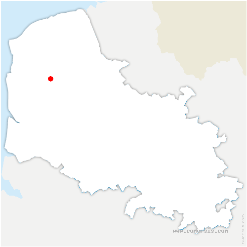 carte de localisation de Selles