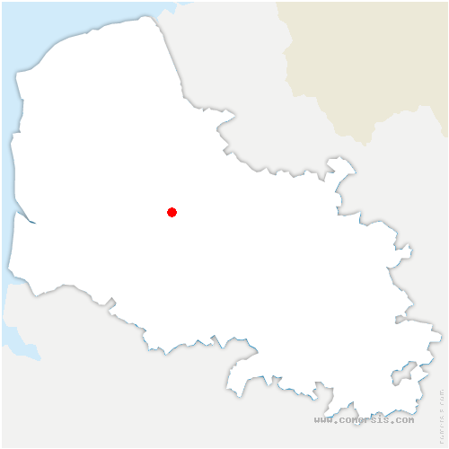 carte de localisation de Senlis