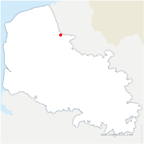 carte de localisation de Tilques