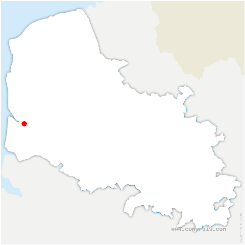 carte de localisation de Tubersent