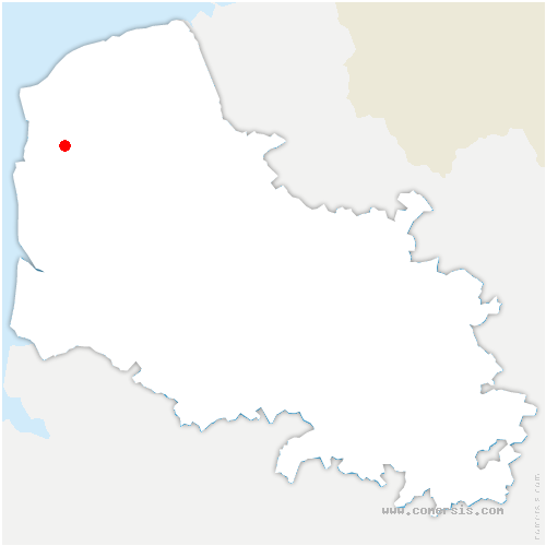 carte de localisation de Volckerinckhove