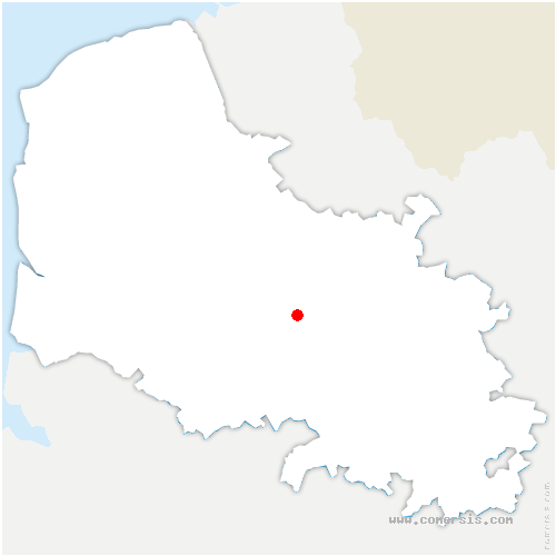 carte de localisation de Vred