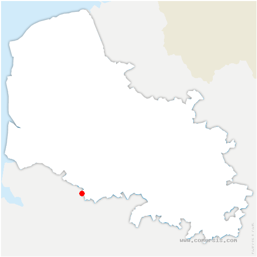 carte de localisation de Willencourt