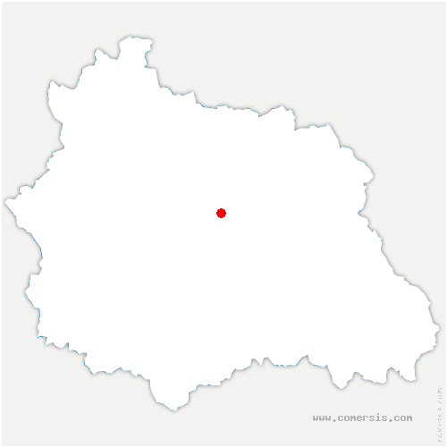 carte de localisation de Aulnat