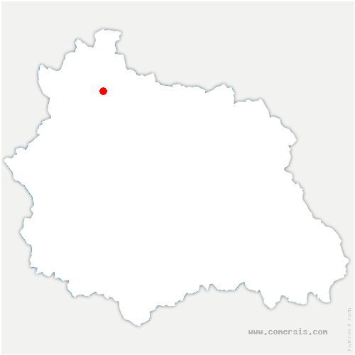 carte de localisation de Ayat-sur-Sioule