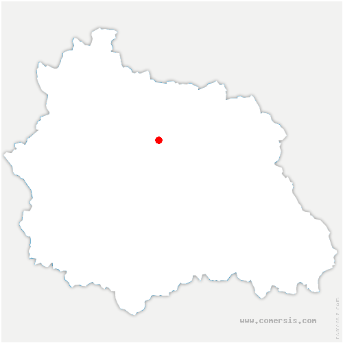 carte de localisation de Balbigny