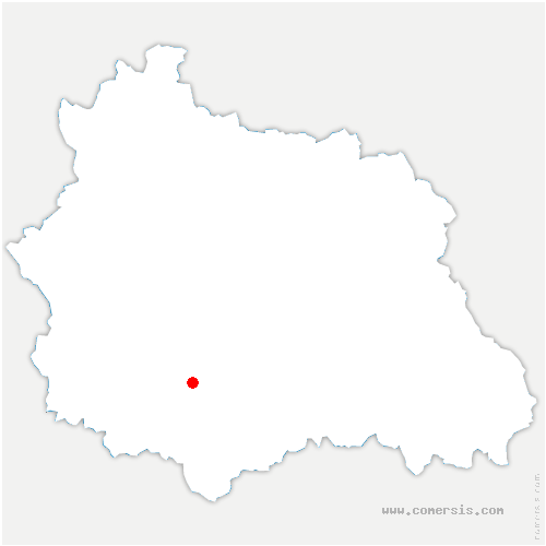 carte de localisation de Besse-et-Saint-Anastaise