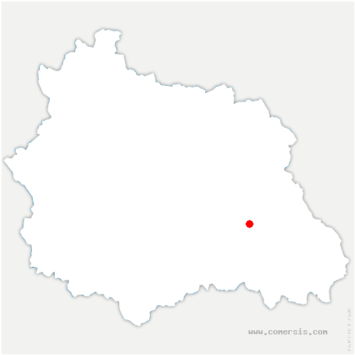 carte de localisation de Bost