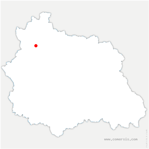 carte de localisation de Brioude