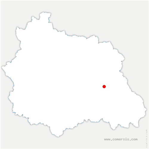 carte de localisation de Ceilloux