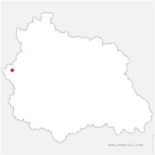 carte de localisation de Celle