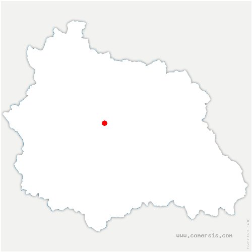 carte de localisation de Chamalières