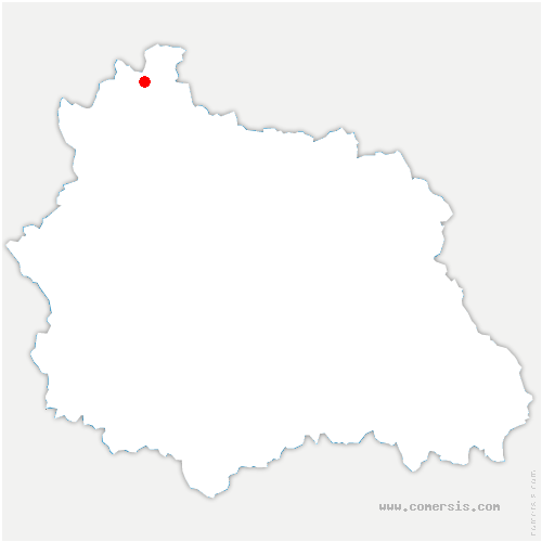 carte de localisation de Champagnac