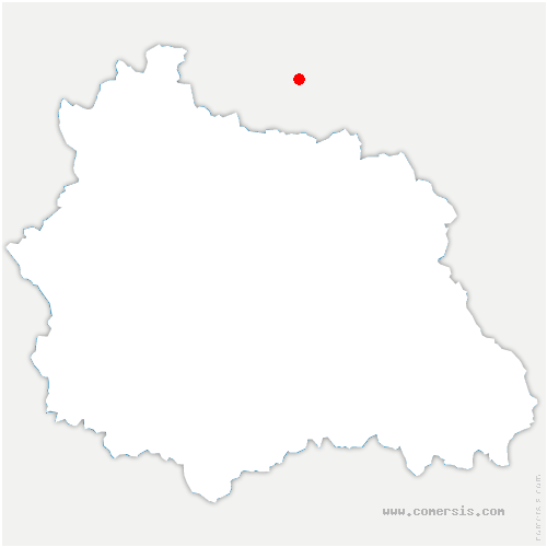 carte de localisation de Condat
