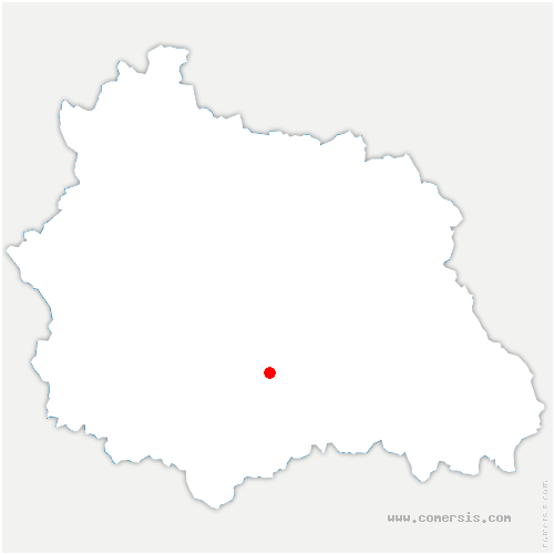 carte de localisation de Craintilleux