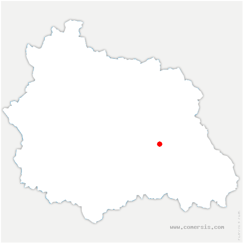 carte de localisation d'Estandeuil