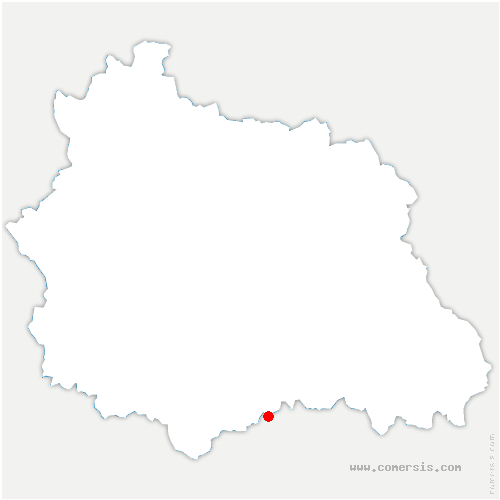 carte de localisation de Fraisses