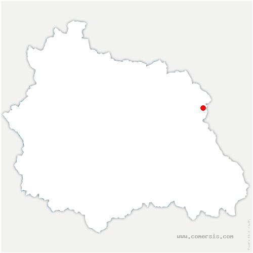 carte de localisation de Grazac