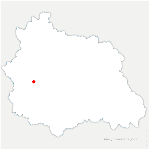 carte de localisation de Heume-l'Église