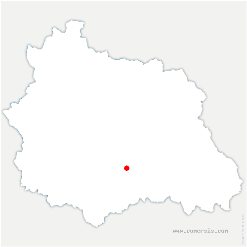 carte de localisation d'Issoire