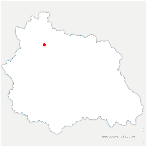carte de localisation de Javaugues
