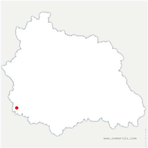 carte de localisation de Labessette