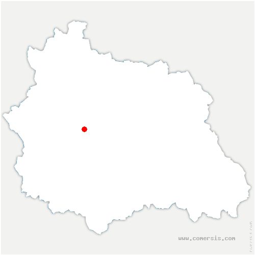carte de localisation de Leigneux