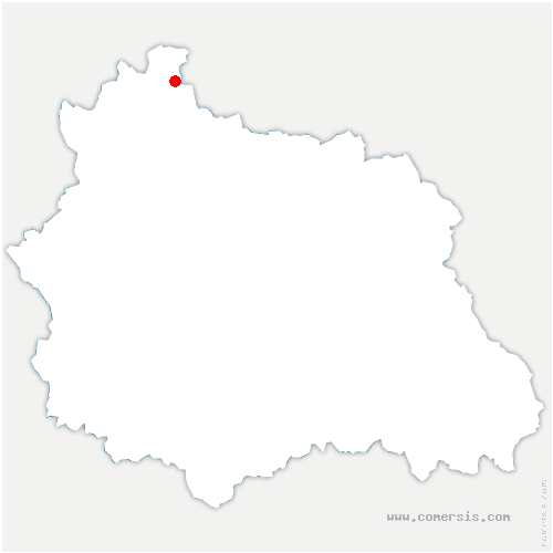 carte de localisation de Madic