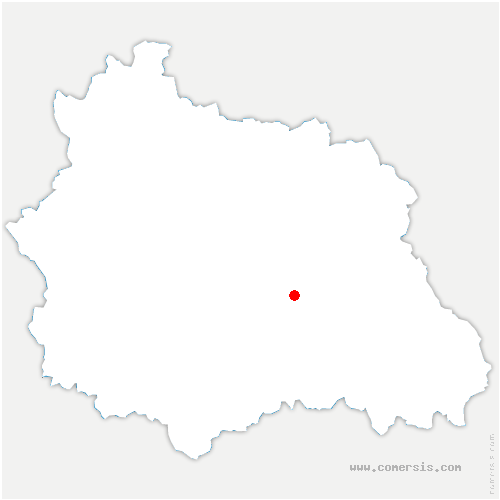 carte de localisation de Maringes