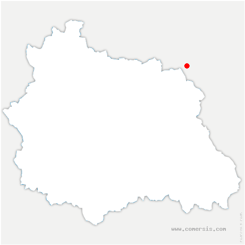 carte de localisation de Monistrol-sur-Loire