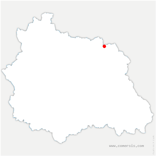 carte de localisation de Mons