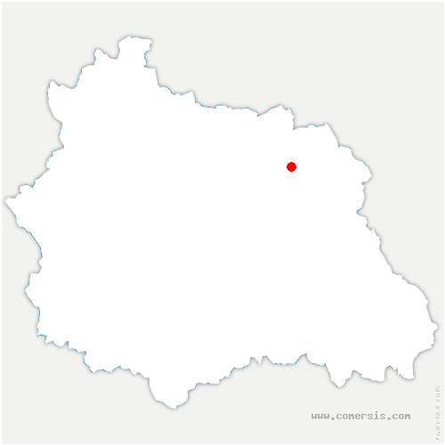 carte de localisation de Noalhat