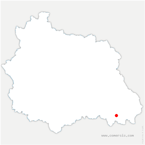 carte de localisation de Novacelles