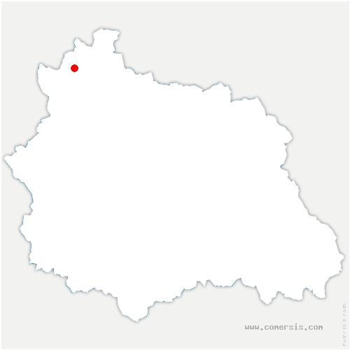 carte de localisation de Pionsat