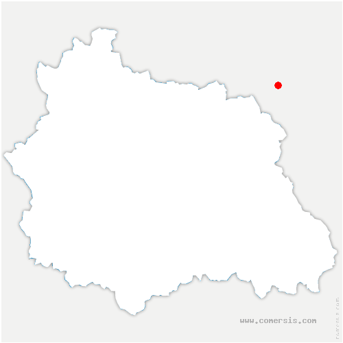 carte de localisation de Pont-Salomon