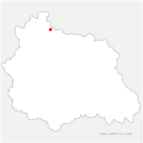 carte de localisation de Pouzol