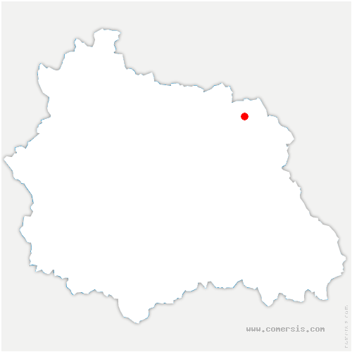 carte de localisation de Puy-Guillaume