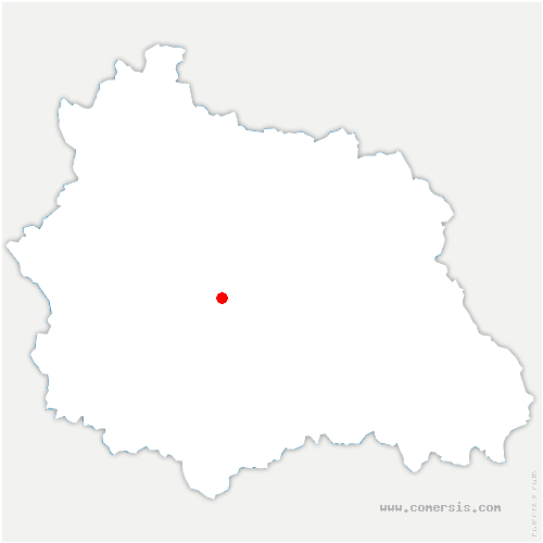carte de localisation de Romagnat