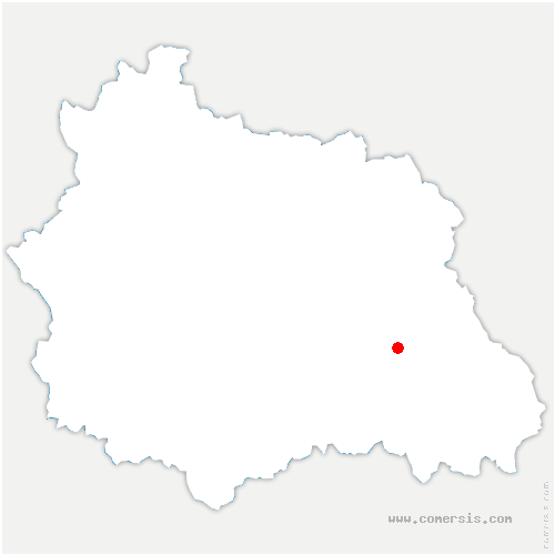 carte de localisation de Saint-Étienne-de-Vicq
