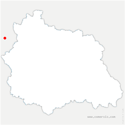 carte de localisation de Saint-Étienne-sur-Blesle