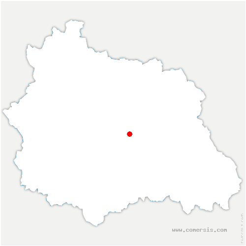 carte de localisation de Saint-Georges-sur-Allier